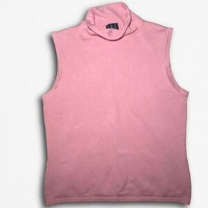 Size Large Pink Y2K INC Turtleneck Blouse